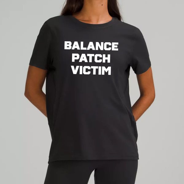 Balance Patch Victim T shirt 3