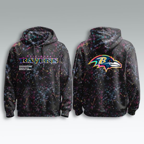 Baltimore Ravens Crucial Catch 2025 Hoodie 2