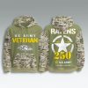 Baltimore Ravens US Army Veteran 250th Birthday Hoodie 1