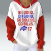 Be Good Do Good Go Bills Josh Allen MVP Waffle Hoodie 1