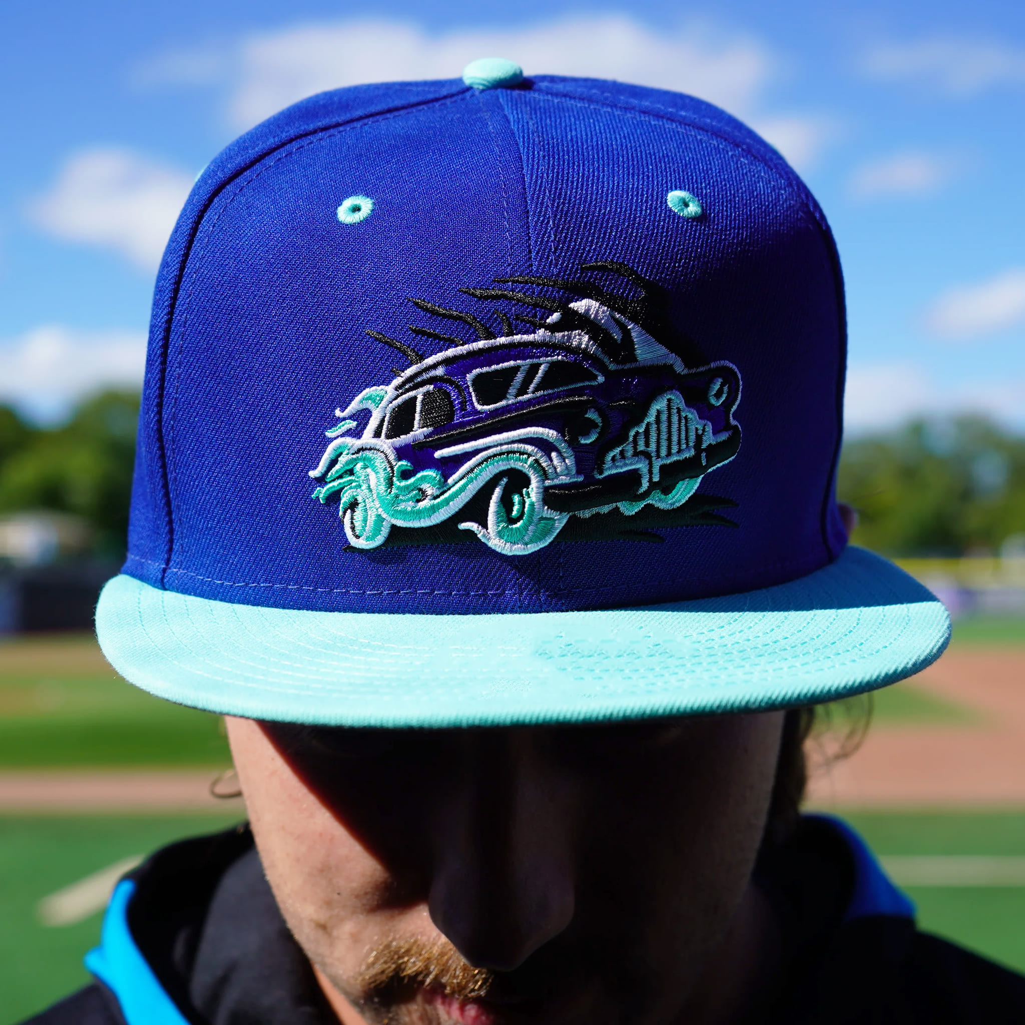 Beloit Sky Carp Eerie Wearies Cap 2025 2 Beloit Sky Carp Eerie Wearies Cap 2025 2