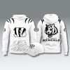 Bengals Black White Collection 2025 Hoodie 1
