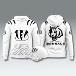Bengals Black & White Collection 2025 Hoodie