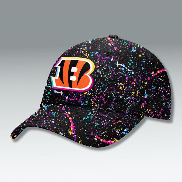 Bengals Crucial Catch Intercept Cancer 2025 Hat