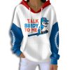 Blue Jays Talk Birdy To Me Waffle Hoodie 7 Blue Jays Talk Birdy To Me Waffle Hoodie 2