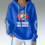 Blue Jays The Birds Are Back Waffle Hoodie 2025