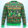 Bobs Burgers Merry Christmas Green Ugly Sweater 1