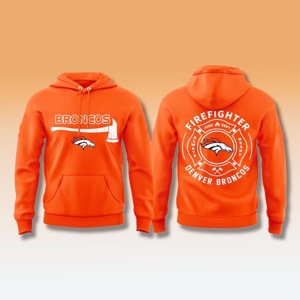 Broncos Firefighter Appreciation Month 2025 Hoodie