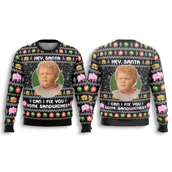 Can I Fix You Some Sandwiches Bad Santa Ugly Christmas Sweater 3
