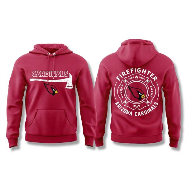 Cardinals 2025 Firefighter Appreciation Month Hoodie 1