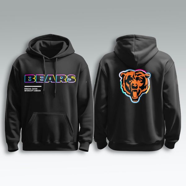 Chicago Bears Crucial Catch 2025 Hoodie 1