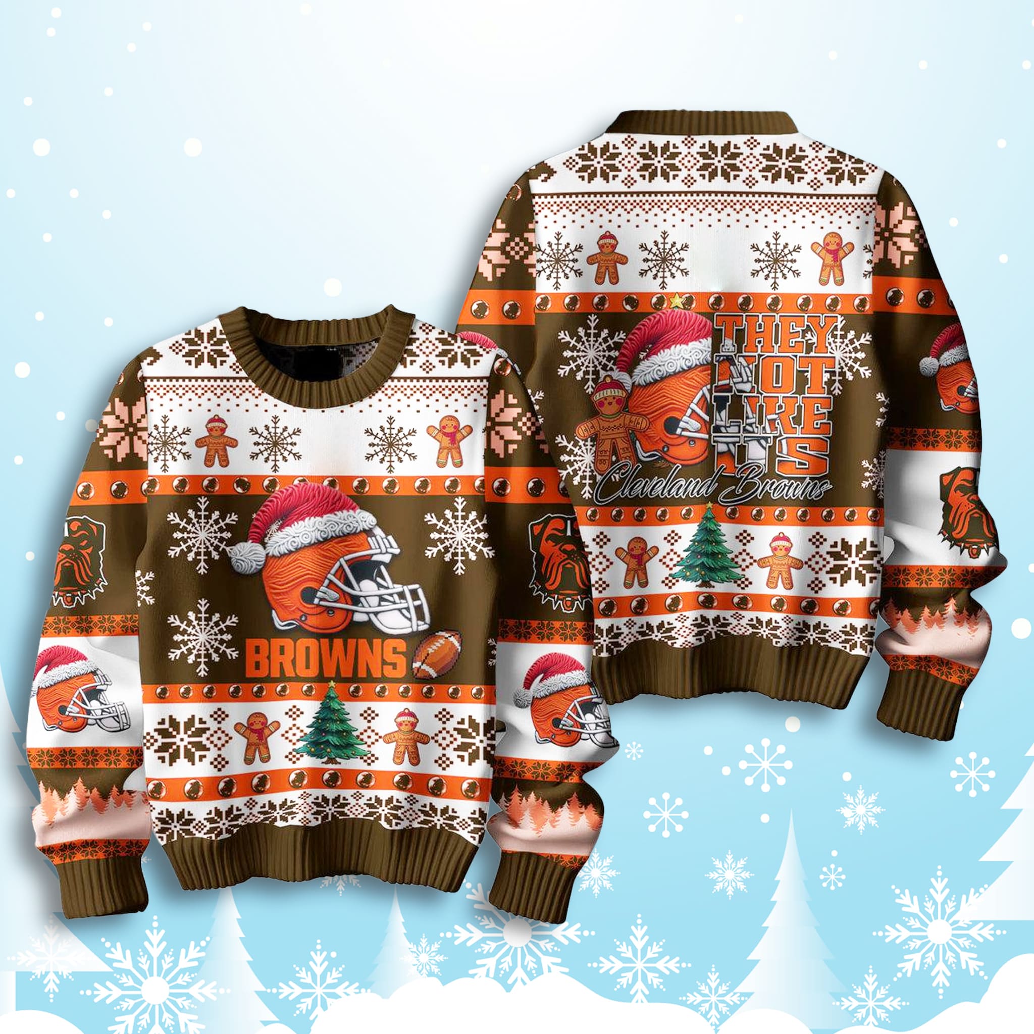 Cincinnati Bengals They Not Like Us Ugly Sweater 2 Cincinnati Bengals They Not Like Us Ugly Sweater 2