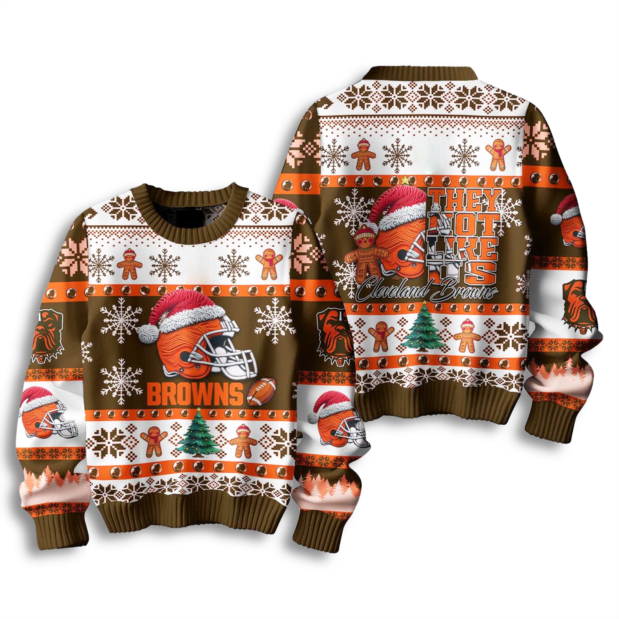 Bengals They Not Like Us Ugly Sweater 2 Cincinnati Bengals They Not Like Us Ugly Sweater 3