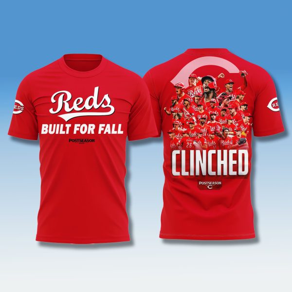 Cincinnati Reds 2025 Postseason Built For Fall Shirt