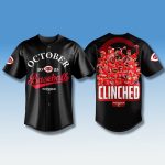 Cincinnati Reds October 2025 Postseason Clinched Jersey