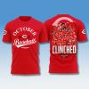 Cincinnati Reds October Baseball 2025 Clinched Shirt