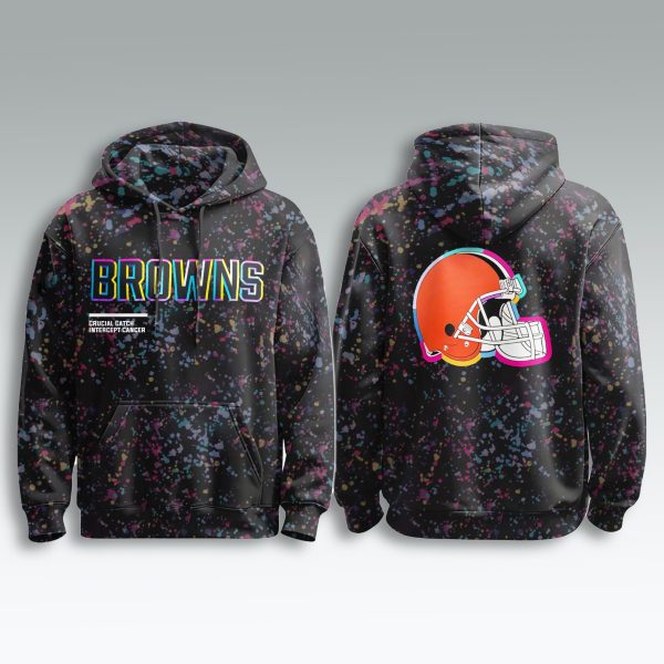 Cleveland Browns Crucial Catch 2025 Hoodie 2