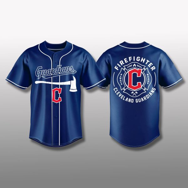 Cleveland Guardians Firefighter Appreciation Jersey 2025