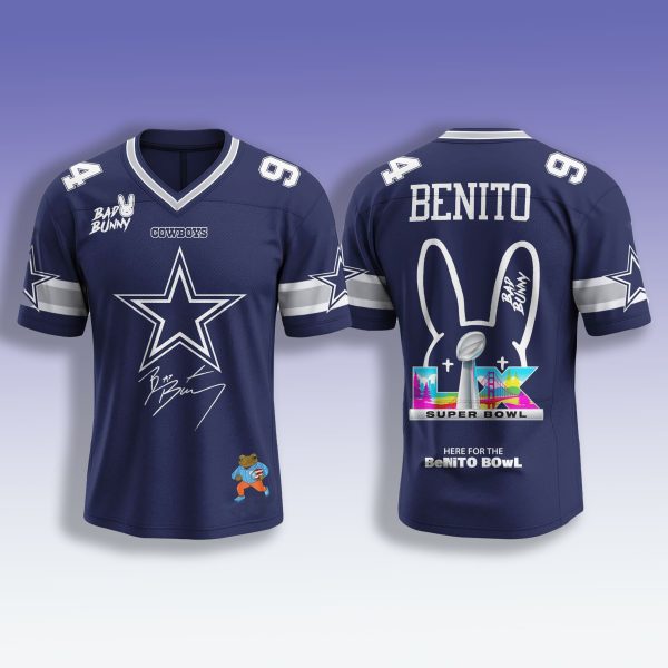 Cowboys Bad Bunny 2026 Football Jersey 2