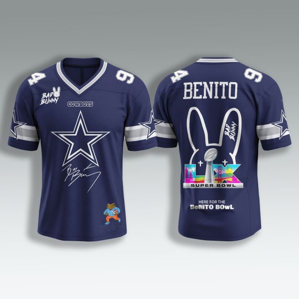 Cowboys Bad Bunny 2026 Football Jersey