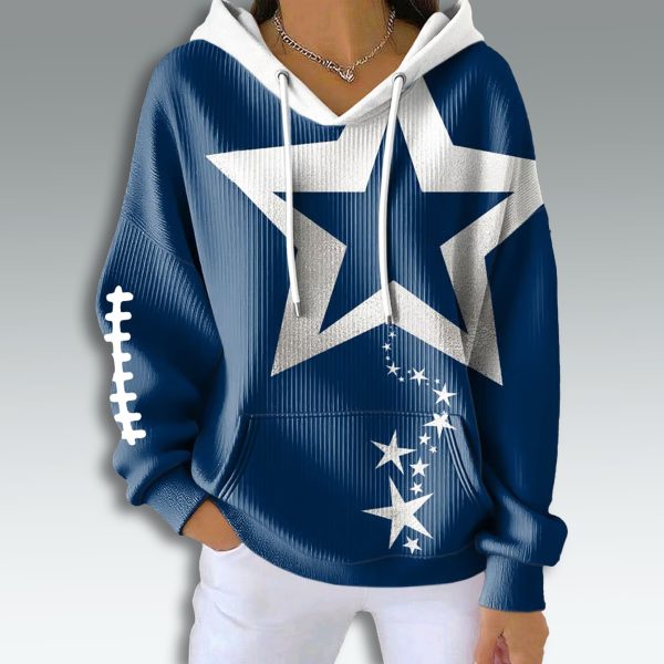 Dallas Cowboys Rising Star Waffle Hoodie