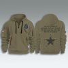 Dallas Cowboys Salute To Service Quarter Zip Hoodie 2025 2