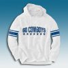 Dallas Football Go Cowboys Waffle Hoodie
