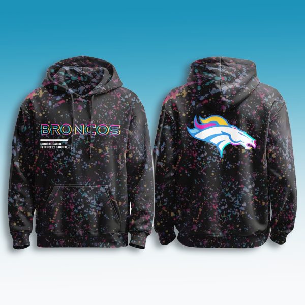 Denver Broncos Crucial Catch 2025 Hoodie 1
