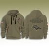 Denver Broncos Salute To Service Quarter Zip Hoodie 2025 2