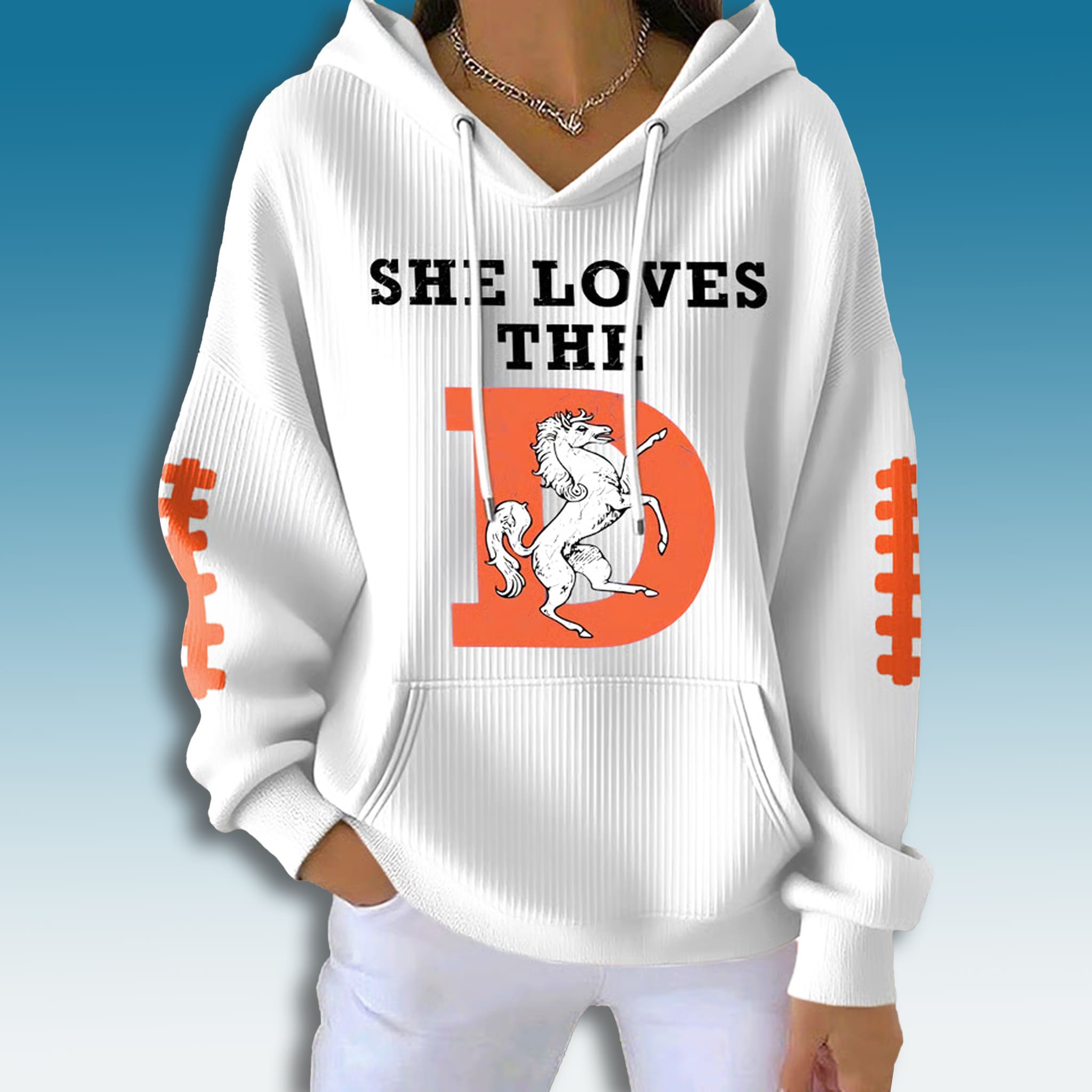 Broncos She Loves The D Waffle Hoodie 3 Denver Broncos She Loves The D Waffle Hoodie 4