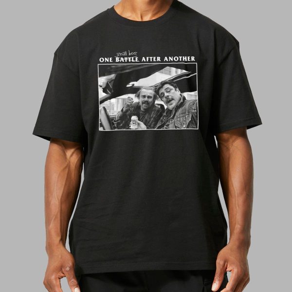 DiCaprio Benicio One Small Beer After Another Shirt 12