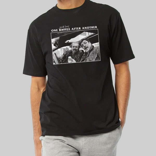 DiCaprio Benicio One Small Beer After Another Shirt 7