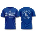 Dodgers 2025 NL Champions Blue Crew Forever Shirt