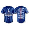 Dodgers 2025 National League Champions Jersey 1