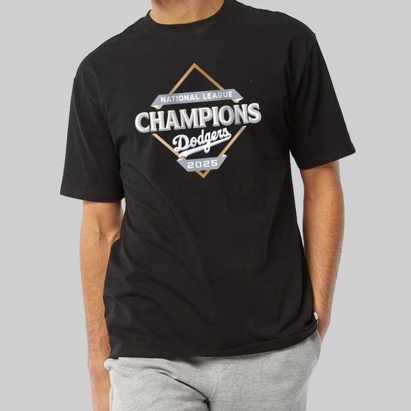 Dodgers 2025 National League Champions Shirt 1