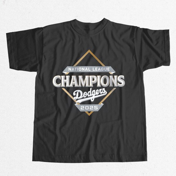 Dodgers 2025 National League Champions Shirt 4