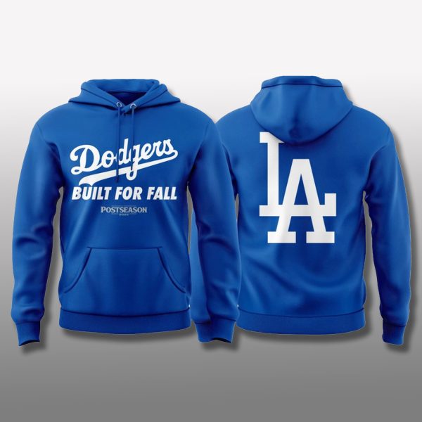 Dodgers Built For Fall Hoodie 2025