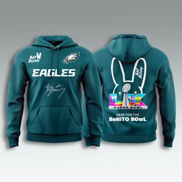 Eagles Bad Bunny SB LX 2026 Hoodie 1