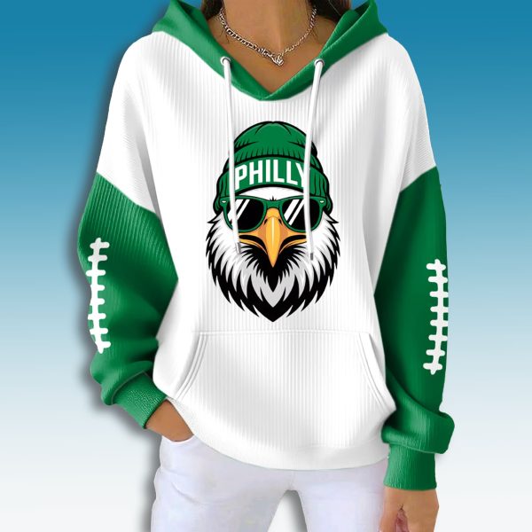 Eagles Philly Swag Waffle Hoodie 2