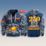 Eagles US Marine Corps 250th Birthday Zip Hoodie