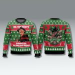 Freddy Krueger Coming For You And Your Freedom Ugly Christmas Sweater