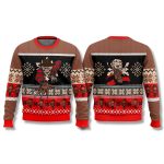 Freddy Krueger Crawling Christmas Ugly Sweater