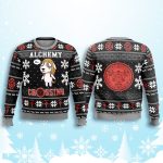 Fullmetal Alchemist Alchemy Crossing Ugly Christmas Sweater
