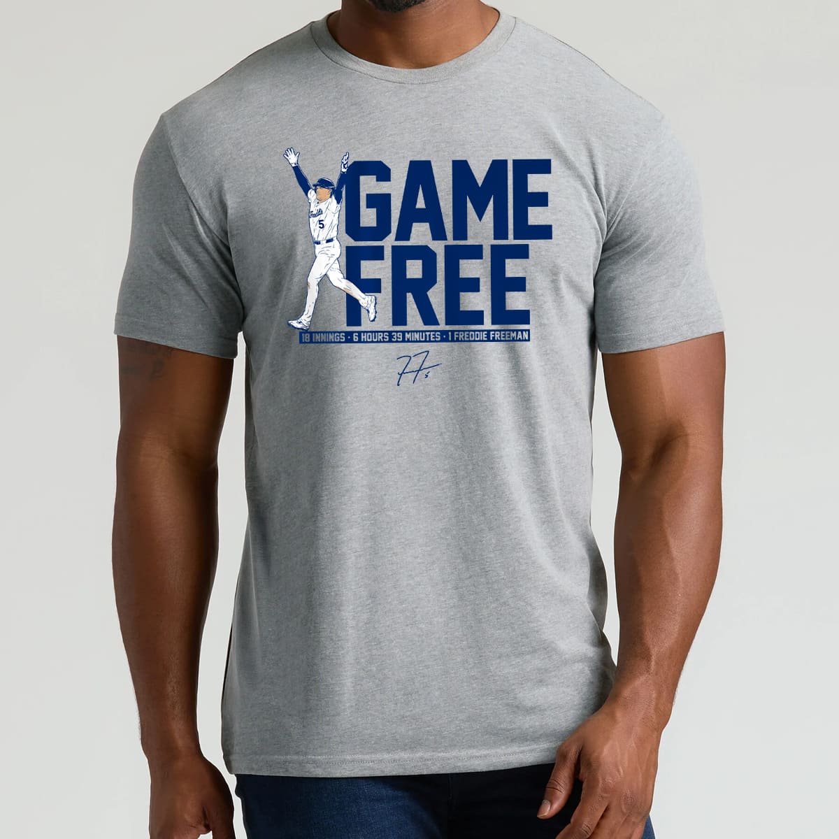 Game Free 18 Innings Freddie Freeman Shirt 2 Game Free 18 Innings Freddie Freeman Shirt 11