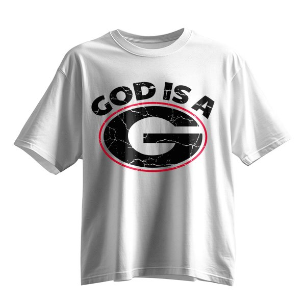 Georgia Bulldogs God Is a G Shirt 10