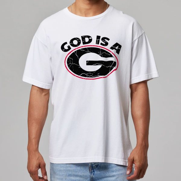 Georgia Bulldogs God Is a G Shirt 11