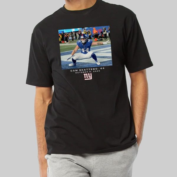 Giants Cam Skattebo Week 6 October 9 2025 Shirt 11