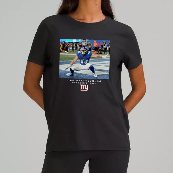 Giants Cam Skattebo Week 6 October 9 2025 Shirt 4