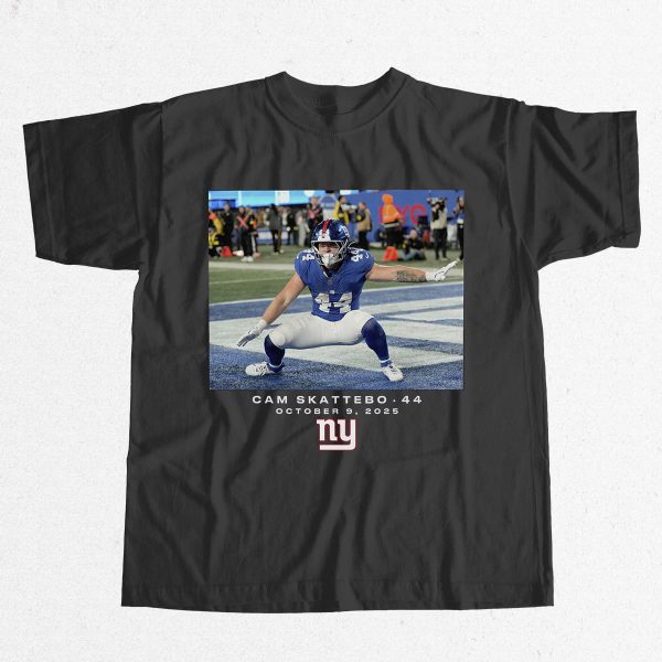 Giants Cam Skattebo Week 6 October 9 2025 Shirt 5