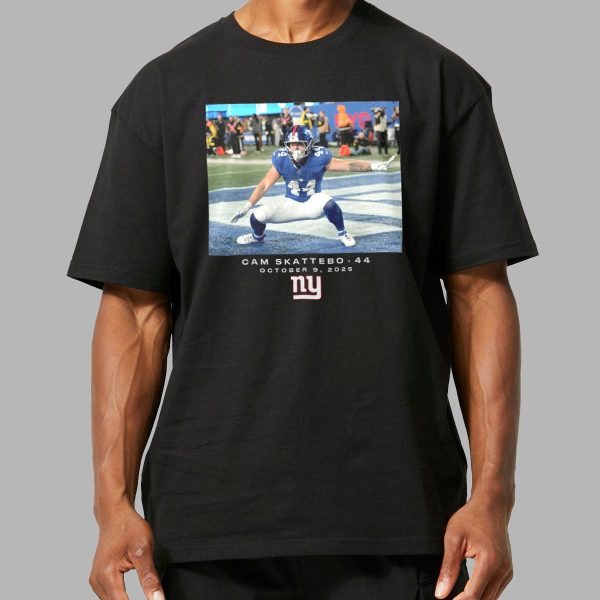 Giants Cam Skattebo Week 6 October 9 2025 Shirt 9